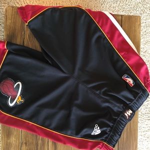 Miami Heat Adidas Basketball Shorts